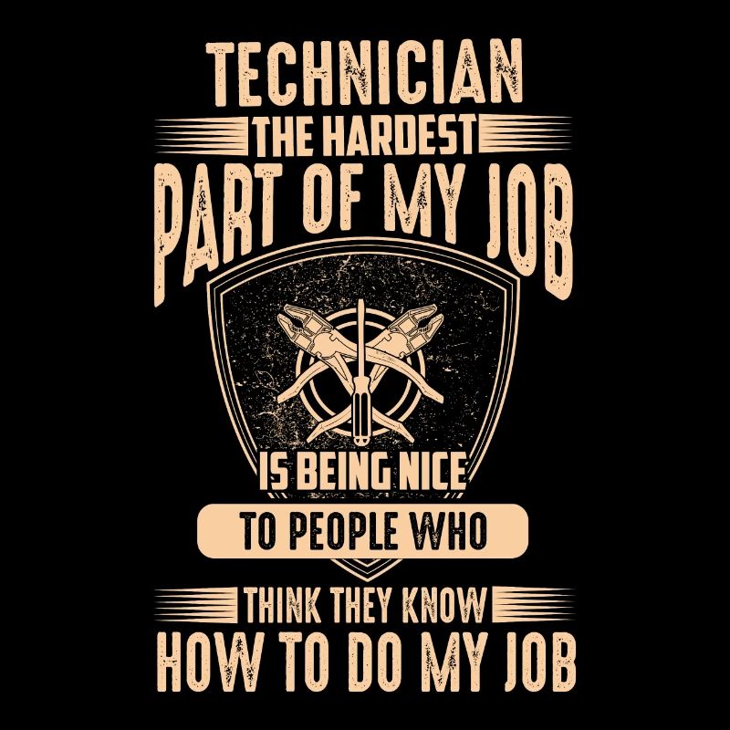 Citation de technicien – La partie la plus difficile de mon travail