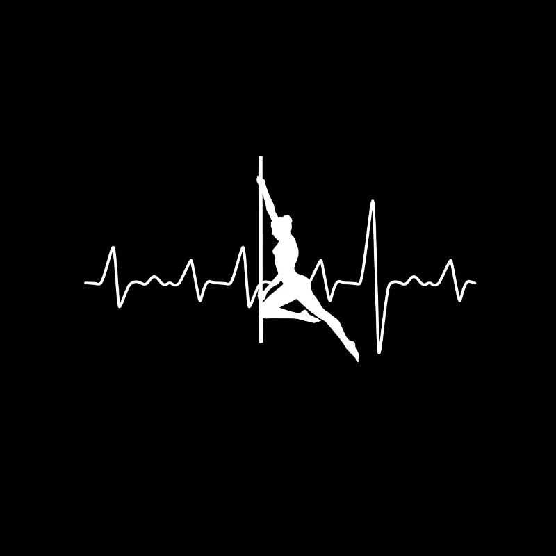 Heartbeat Pol Dancing Design Art Gift