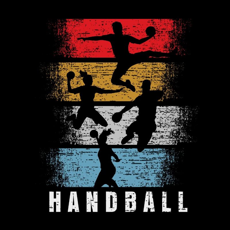 Handball goalkeeper player retro gift