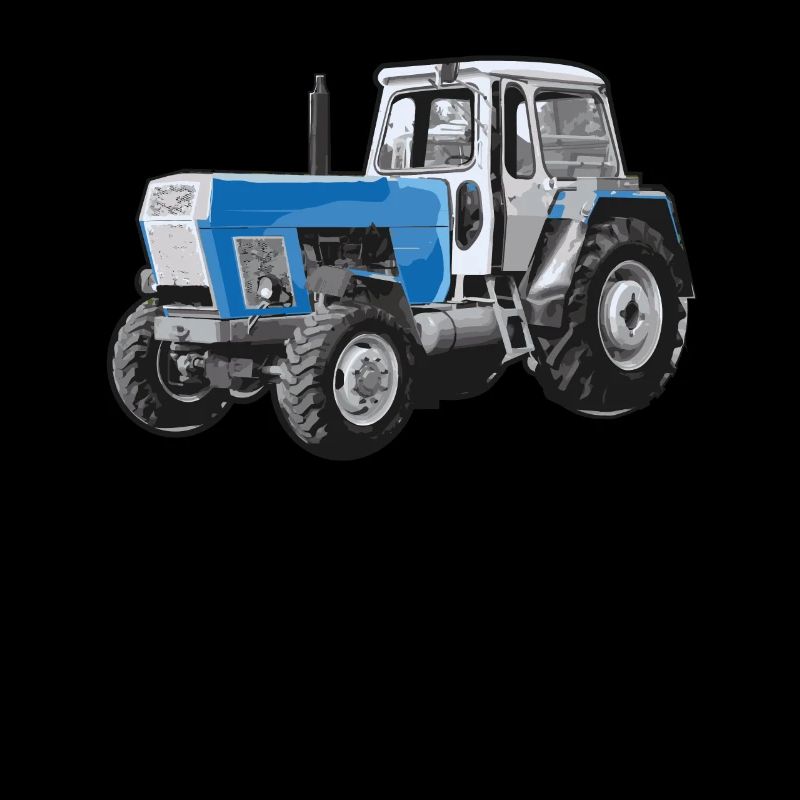 Progress tractor blue tractor farmer gift