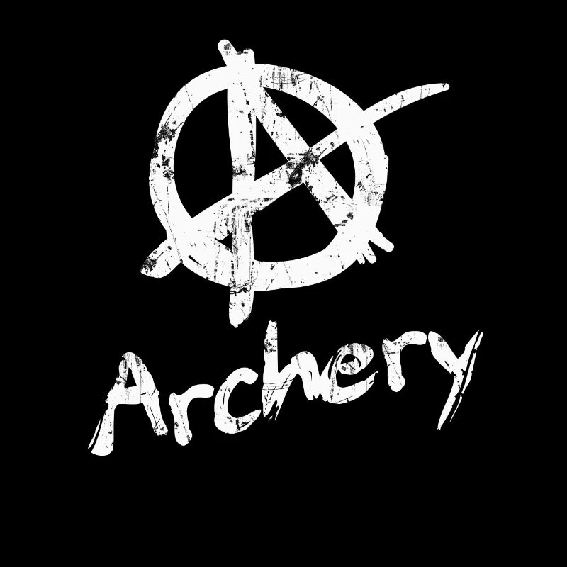 Symbole d'anarchie de tir à l'arc