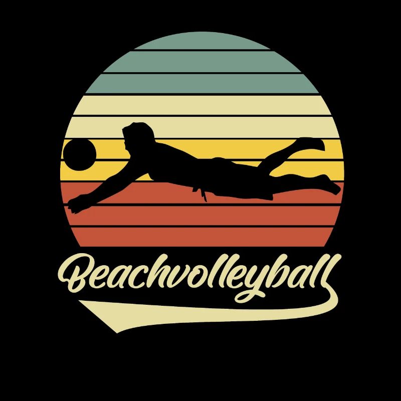 Beach volley rétro