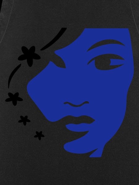 Girl's face Woman's face
