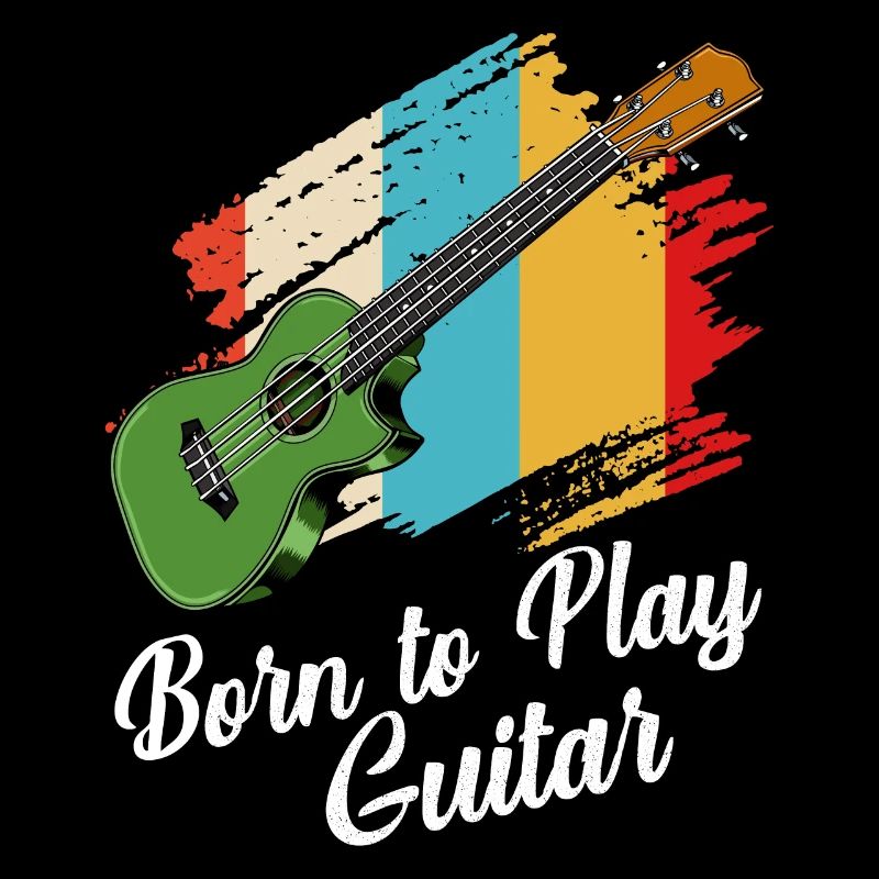 Born To Play Guitar Dites cadeau du guitariste