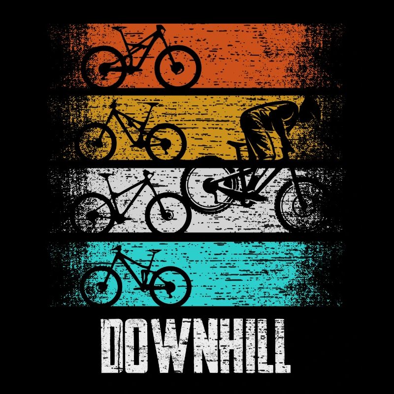 Downhill Cyclisme Retro
