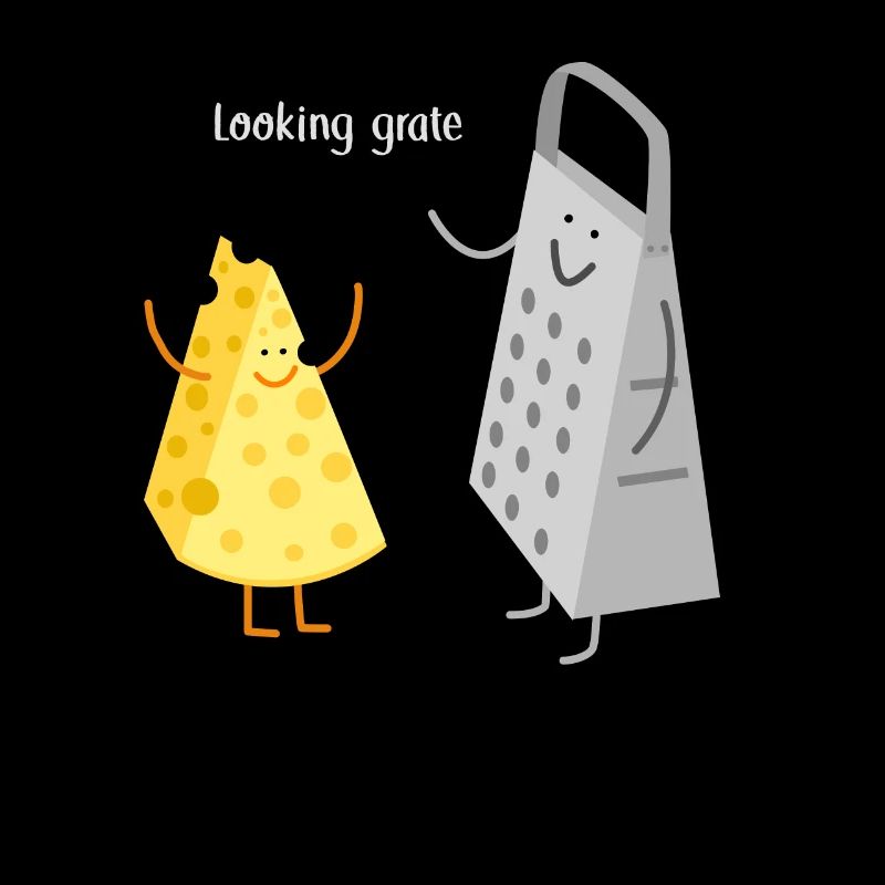 Looking Roste Käse Pun Humor