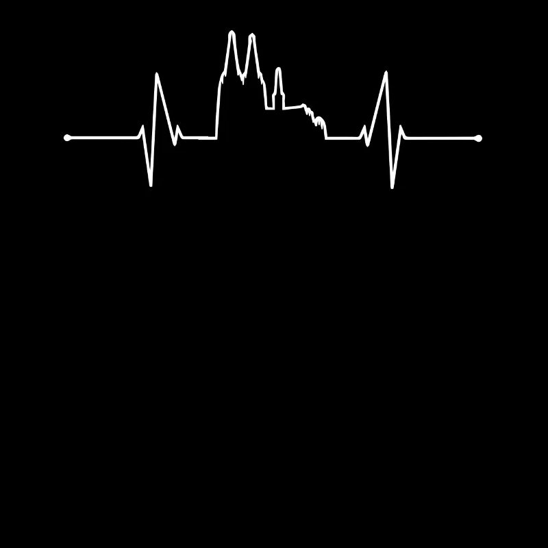 Cologne heartbeat pulse ECG gift