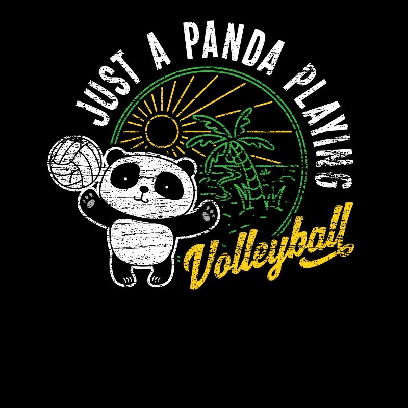 Panda volleyball