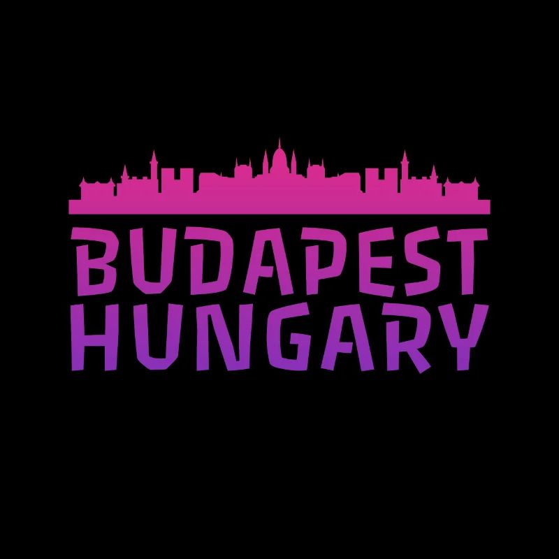 La ligne d’horizon de Budapest à l’aquarelle