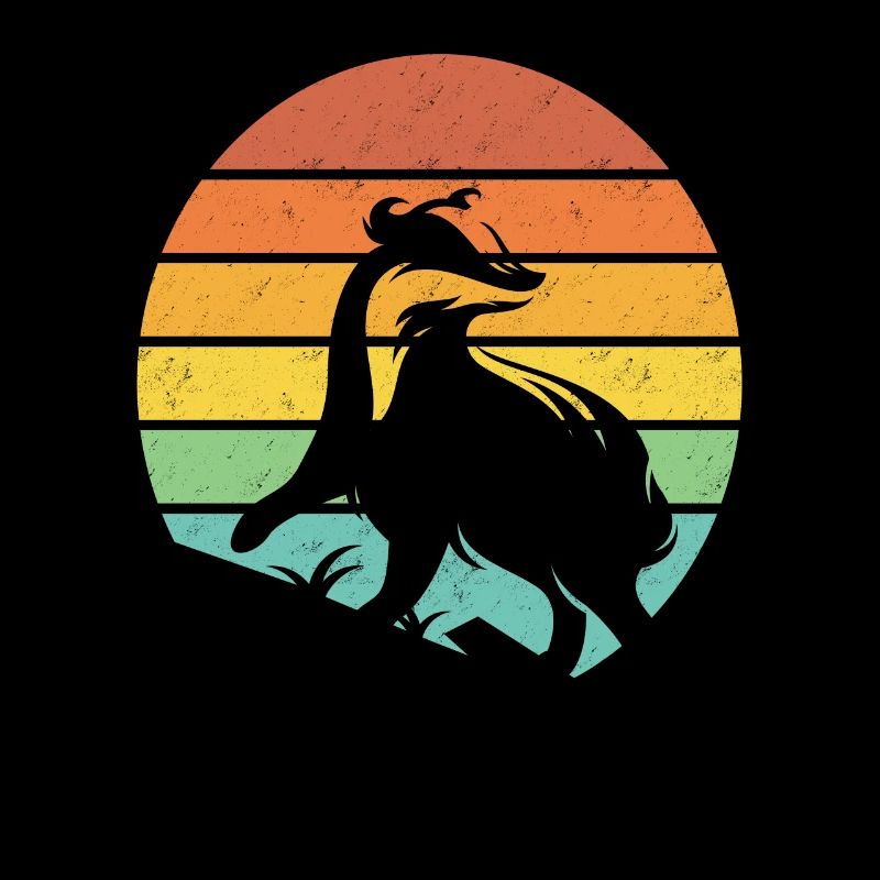 Honigdachs Retro Geschenk