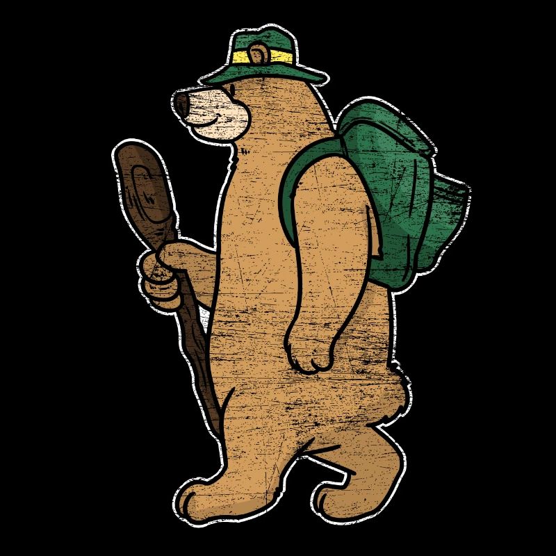 Backpacker bear gift