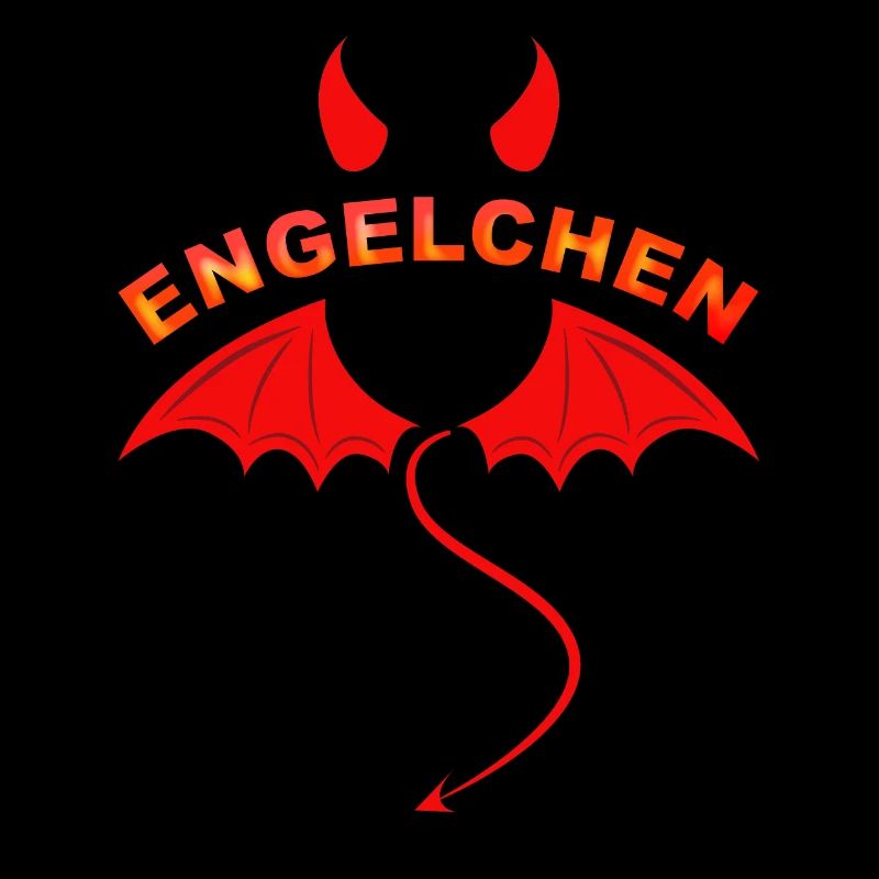 Teufel als Engelchen Lustiges Teufelchen Kostüm