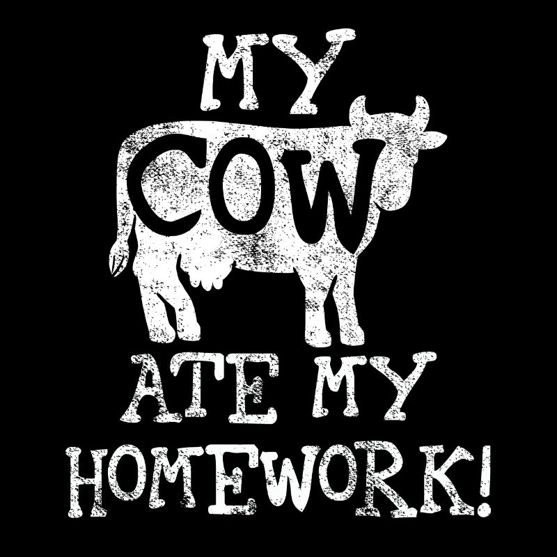 Vache de retour à l'école