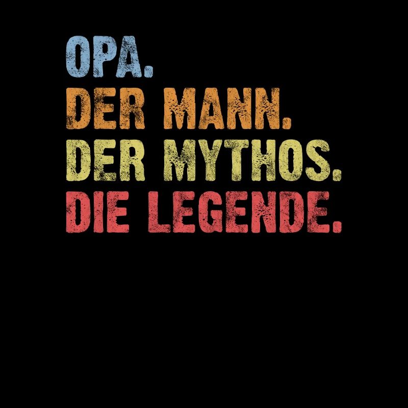 Opa Retro Vintage Spruch Geschenk