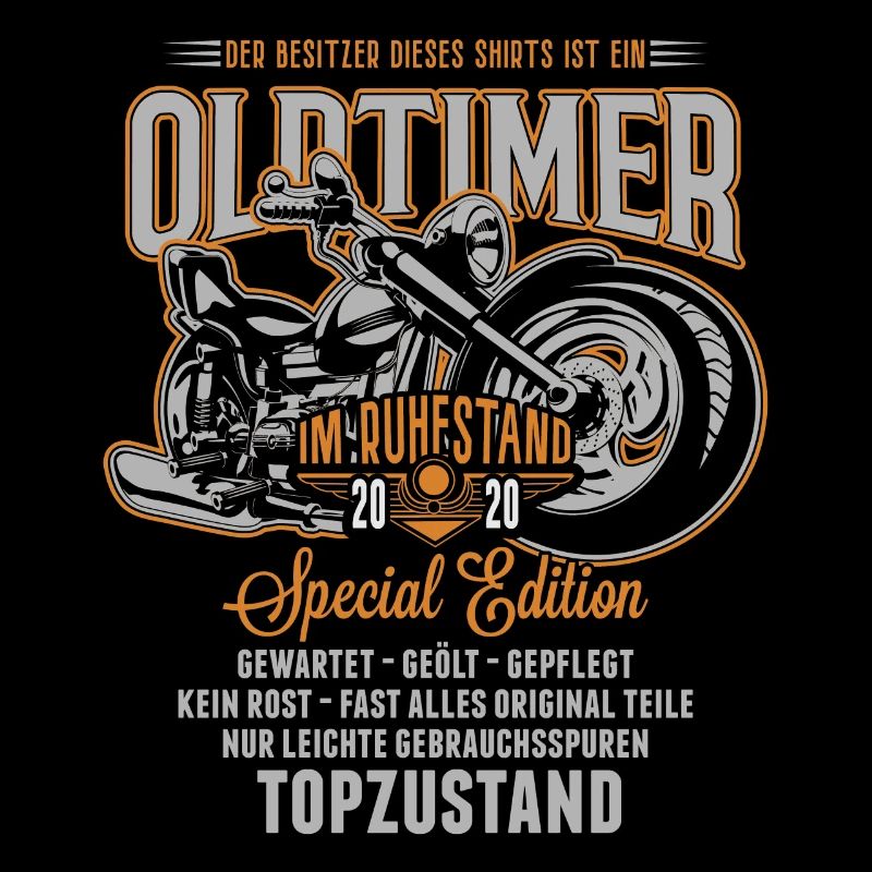 Oldtimer im Ruhestand 2020 Special Edition Biker