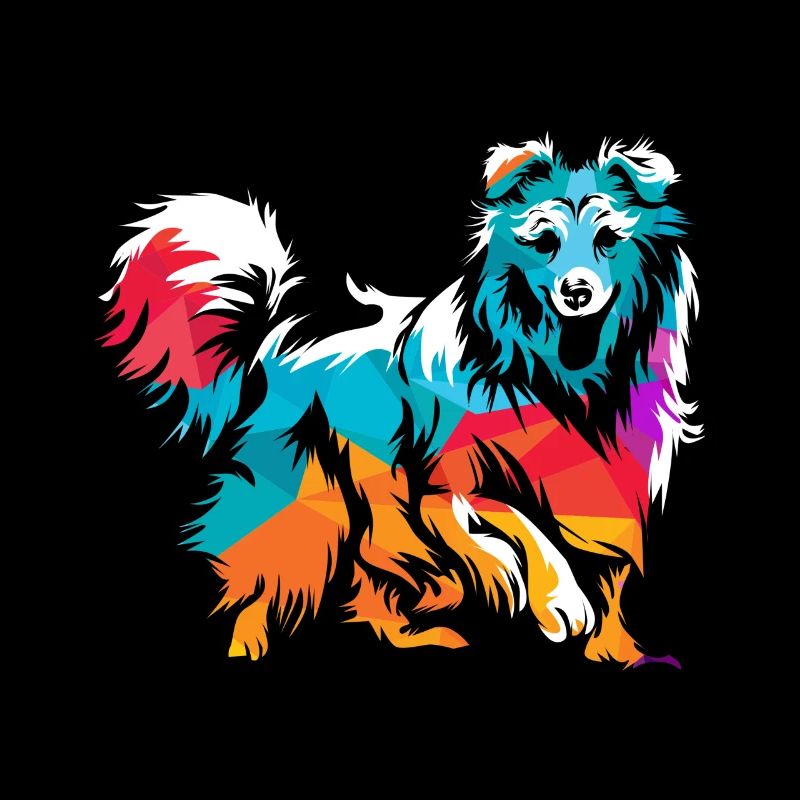 Shetland Schäferhund Geschenk