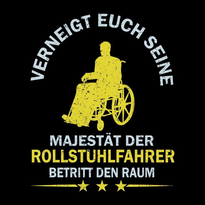 DER ROLLSTUHLFAHRER BETRITT DEN RAUM