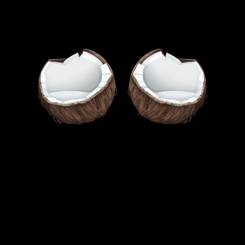 Coconuts bikini beach bra costume carnival coconut