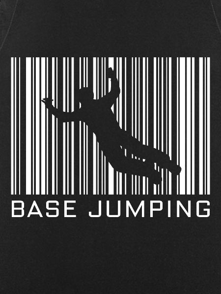 Base-Jumping Hobby mit Barcode