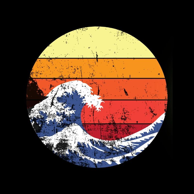 Retro wave japan