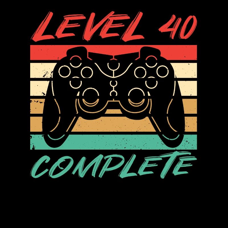 40th 40th Birthday Level 40 Complete