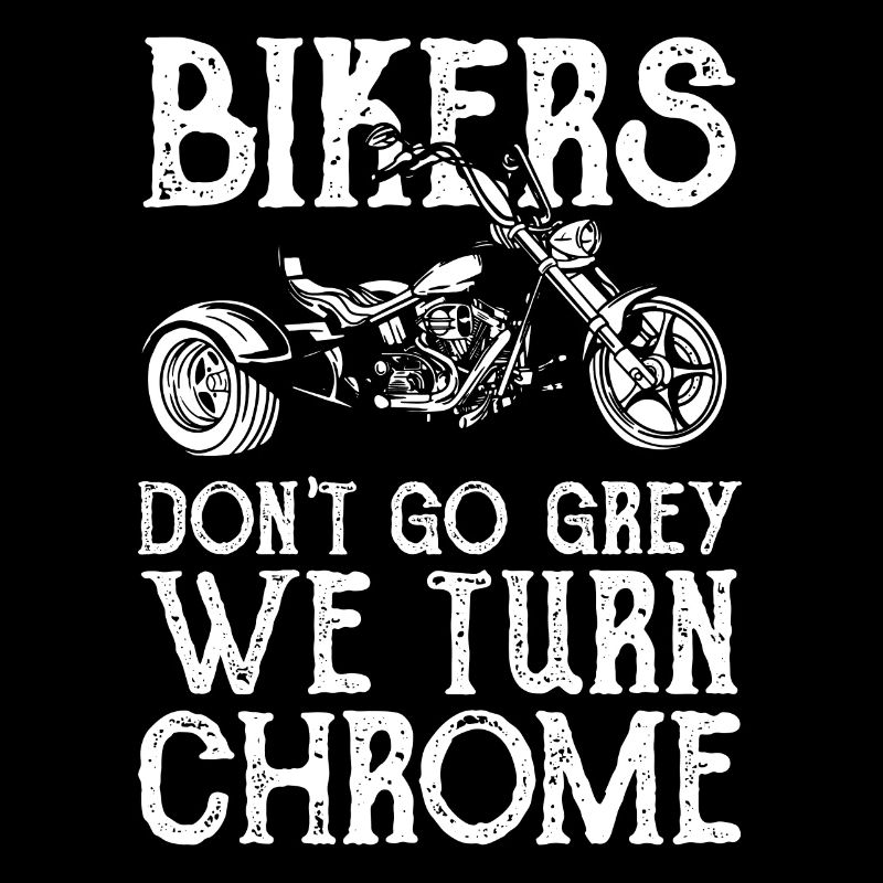 Les motards ne deviennent pas gris, nous passons au chrome