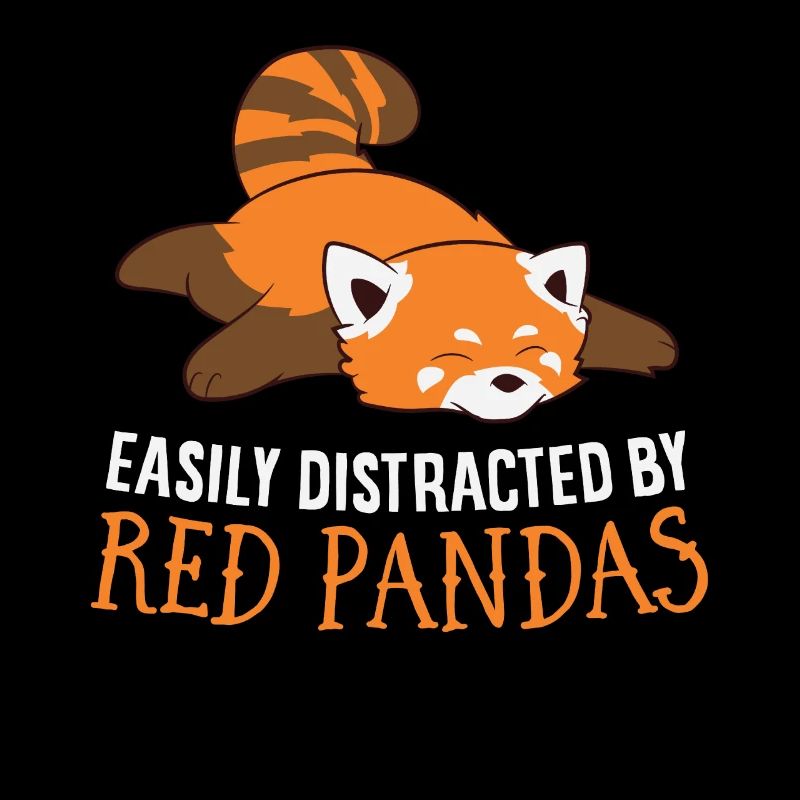 Easily Distracted By Red Pandas