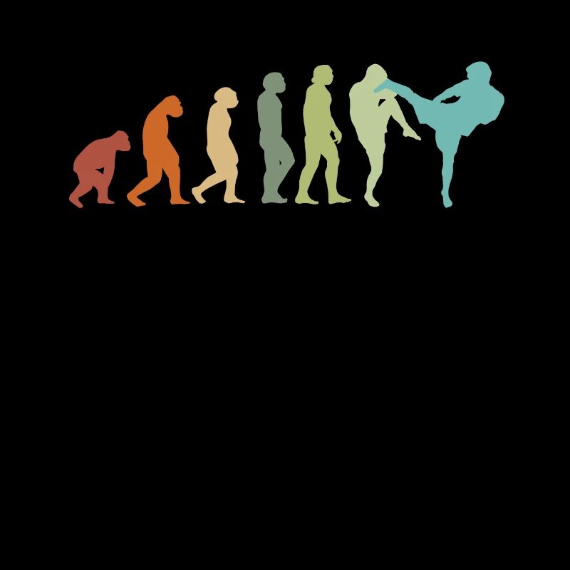 EVOLUTION kickboxing kickboxer arts martiaux vintage