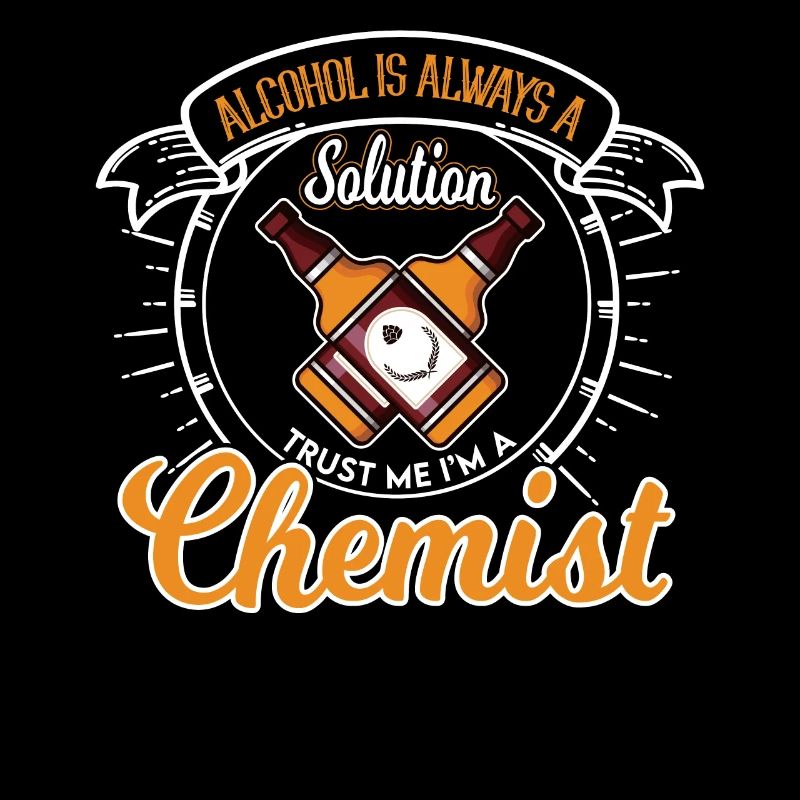 Solution d'alcool chimiste disant