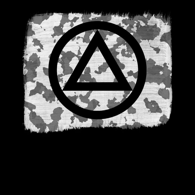 Anonymous alcoholic symbol logo AA NA anti alcohol