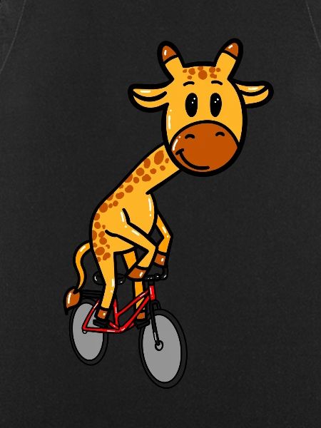 Cycling giraffe