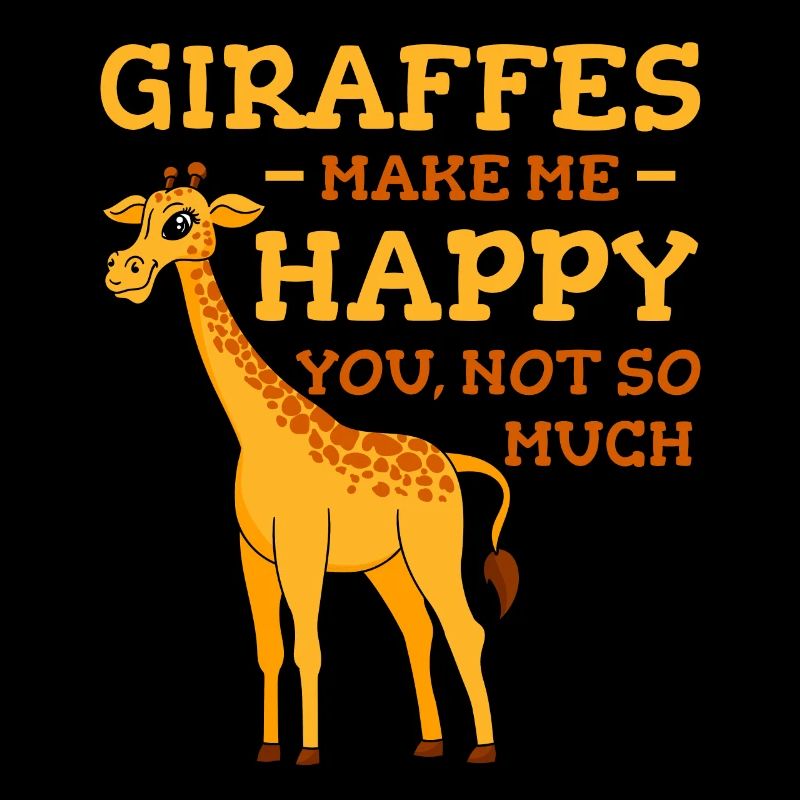 Giraffes Make Me Happy