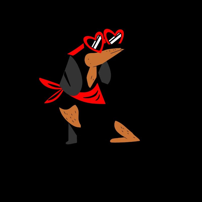 mignon teckel chienne chien teckel teckel