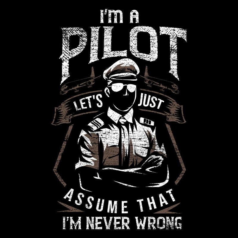 Airplane pilot saying