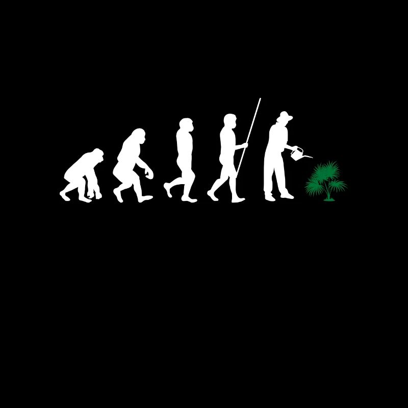 Gärtner Evolution Gärtner Gärtnerin Blume Geschenk