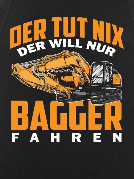 Baggerfahrer Baumaschine