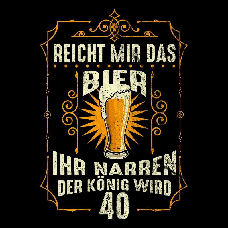 40 Männer Geburtstag Bier Party Geschenk