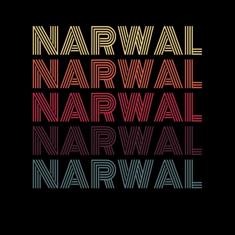 Narval, narval, narval, narval, licorne
