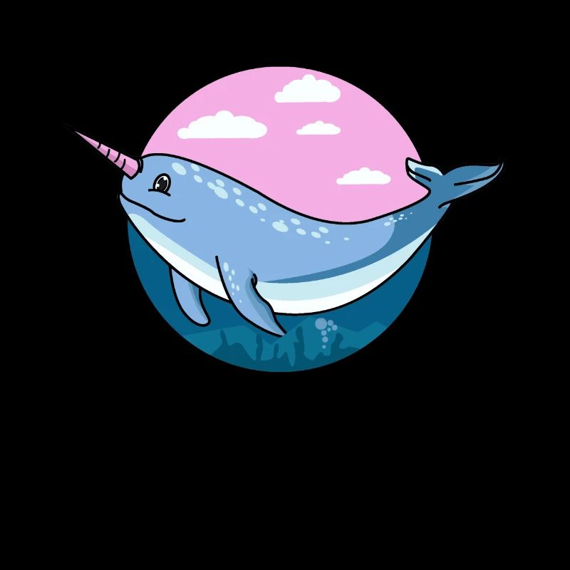 Narval, narval animal, narval narval