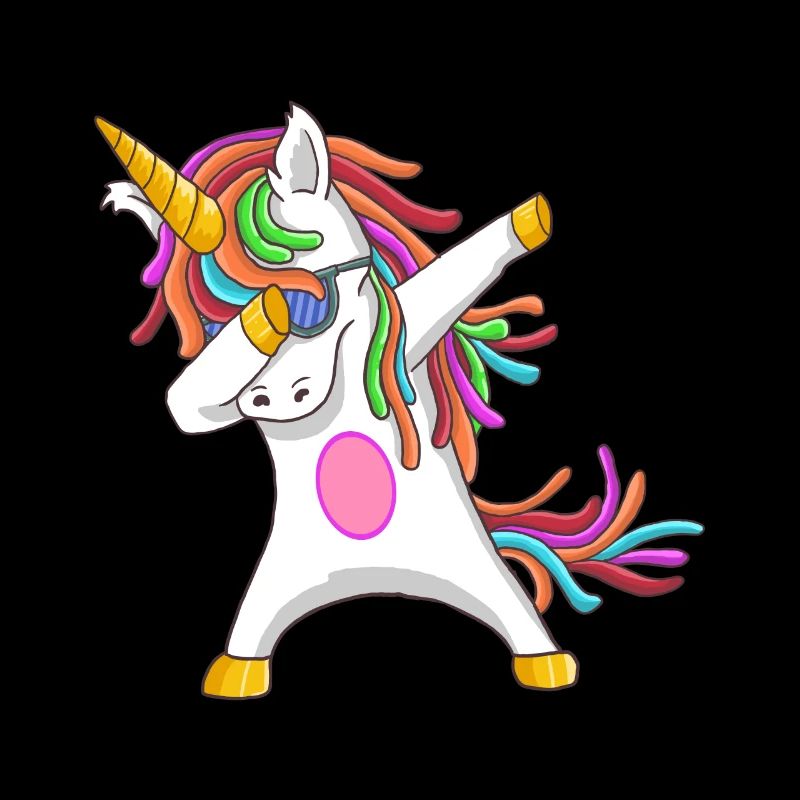 Unicorn dab dabbing funny crazy gift