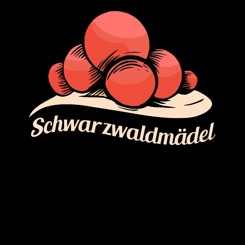Schwarzwaldmädel Schwarzwald Bollenhut Geschenk