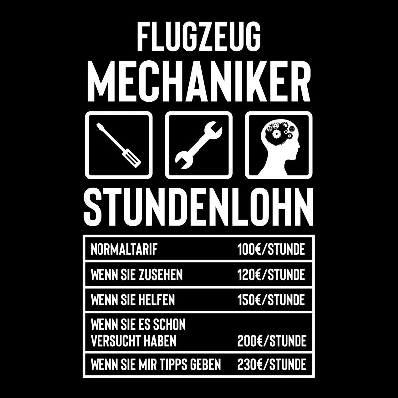 Flugzeugmechaniker Geschenkidee