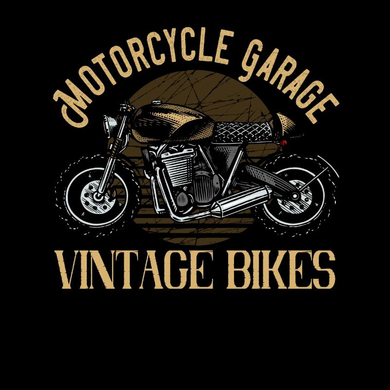 Motorcycle Garage vintage Bikes