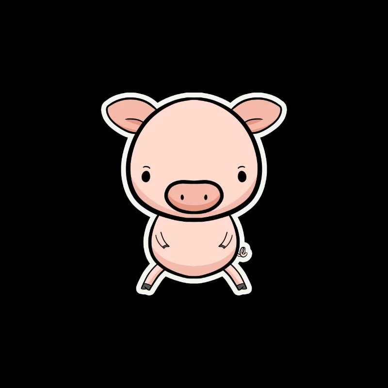 Dessin animé de cochons