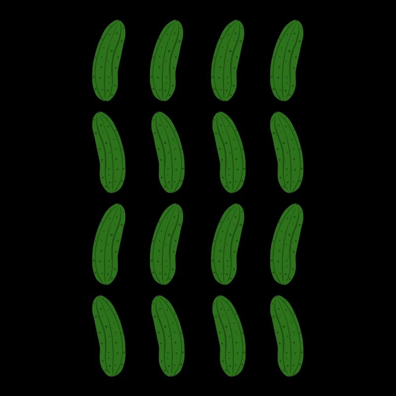 Cadeau de motif de concombre pour les fans de concombre et de concombre
