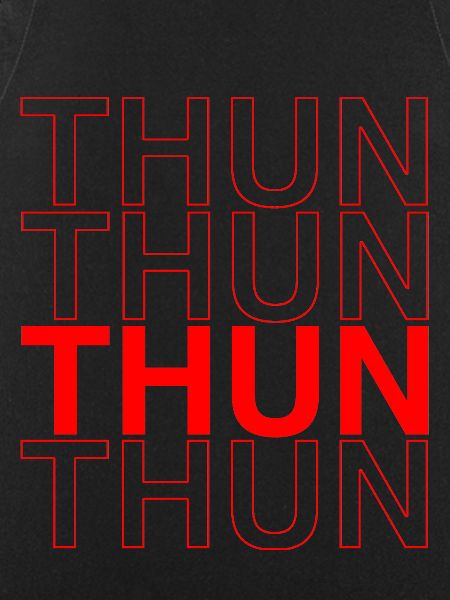 THUN Design - Red Calligraphy