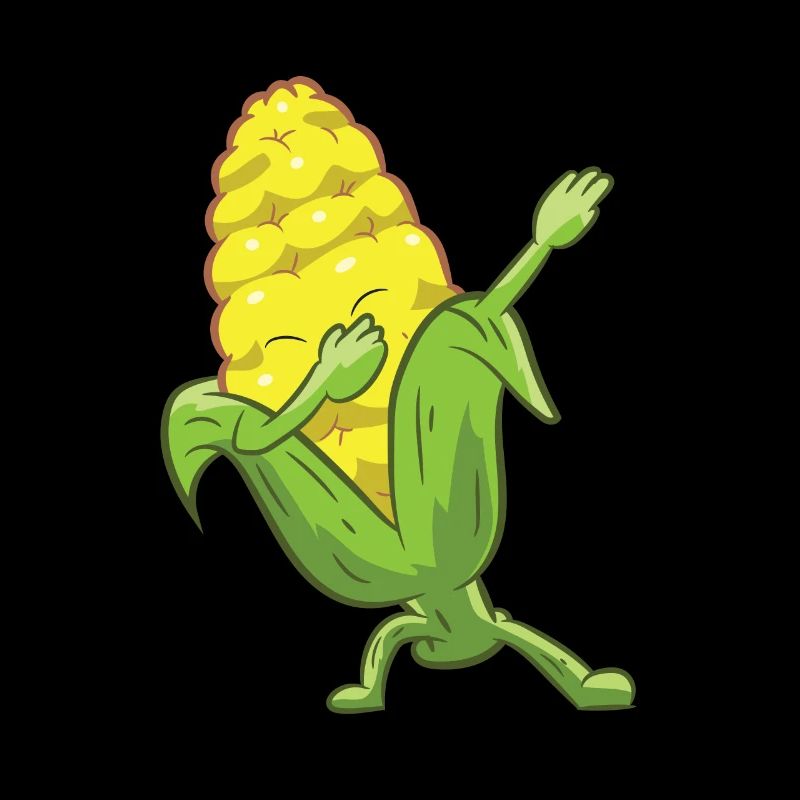 Dabbing Corn Cute Dancing Corn Gift For Corn