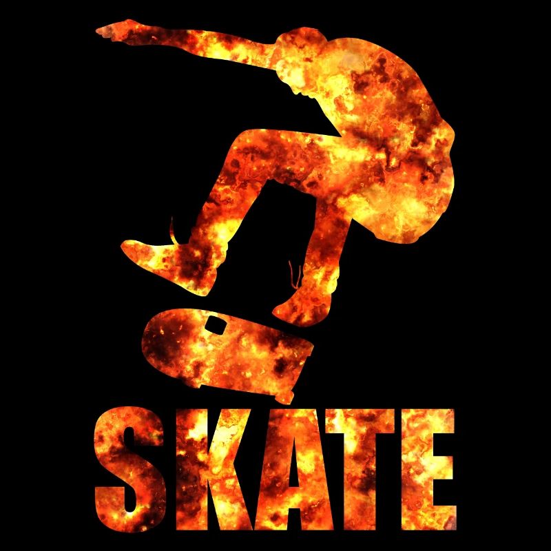 Skateboarder Skateboardtrick Skate Trick Geschenk