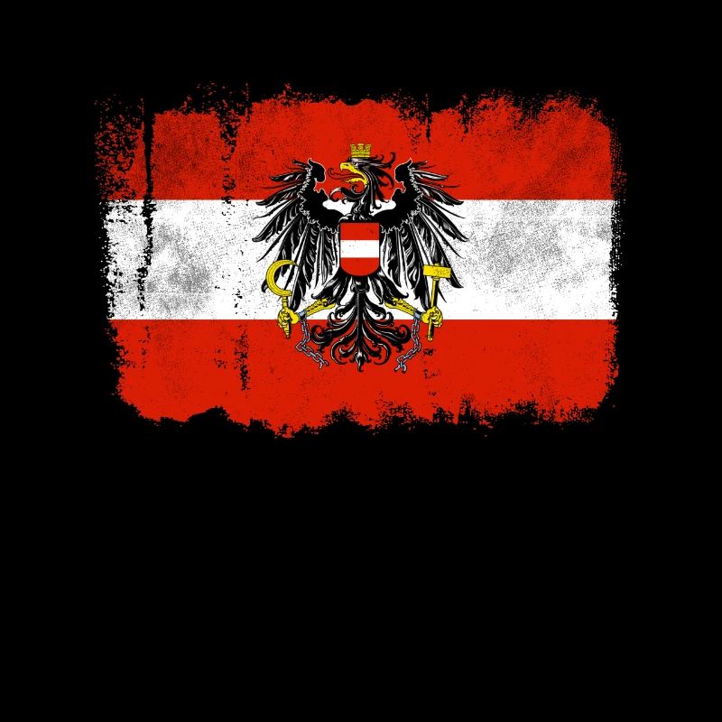 Austria Flag Eagle Coat of Arms