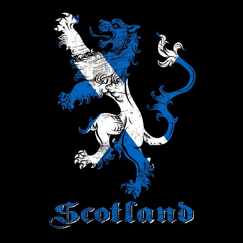 Écosse Lion Blason Drapeau